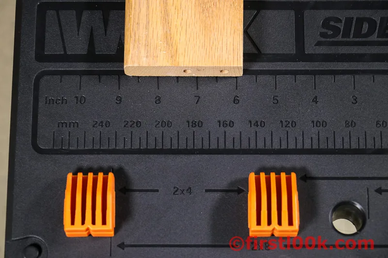 WORX Sidekick clamp dogs