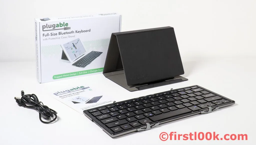 Plugable BT Keyboard - What You Get