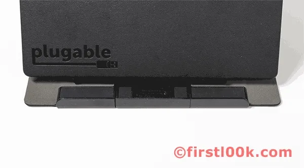 Plugable BT keyboard sliding foot animated