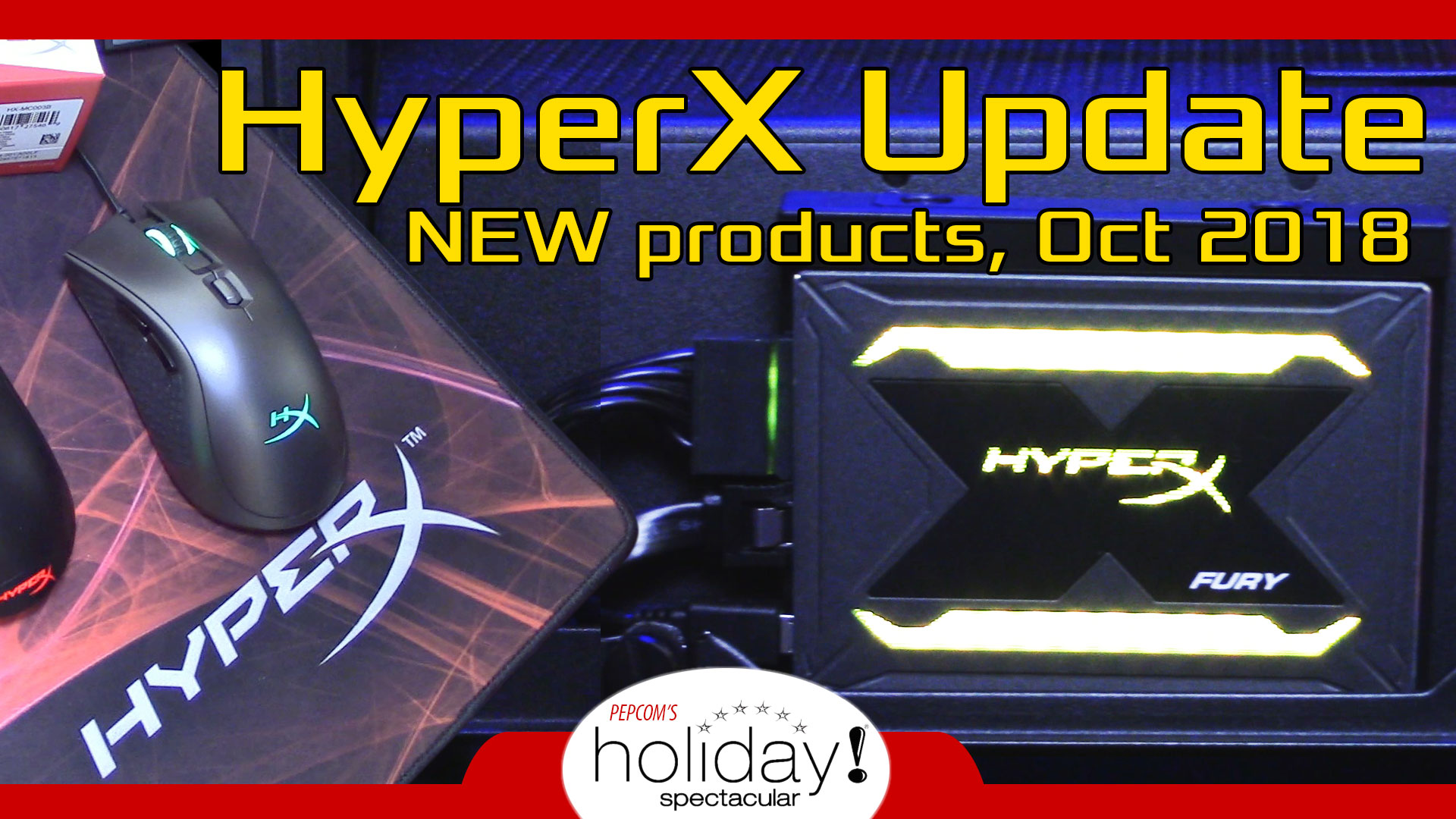 HyperX SSD and New Gaming Gear