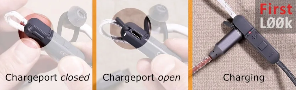 Back Beat FIT 350 charging