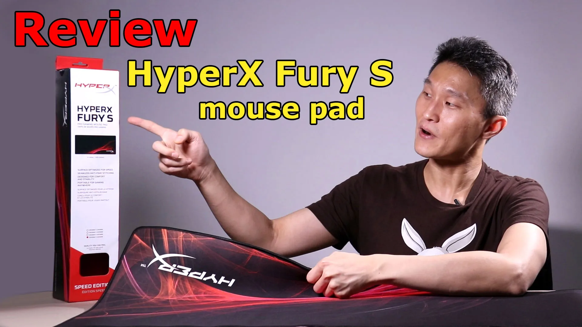 HyperX Fury S Speed Edition mousepad
