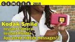 Kodak Instant Print Camera and Printer