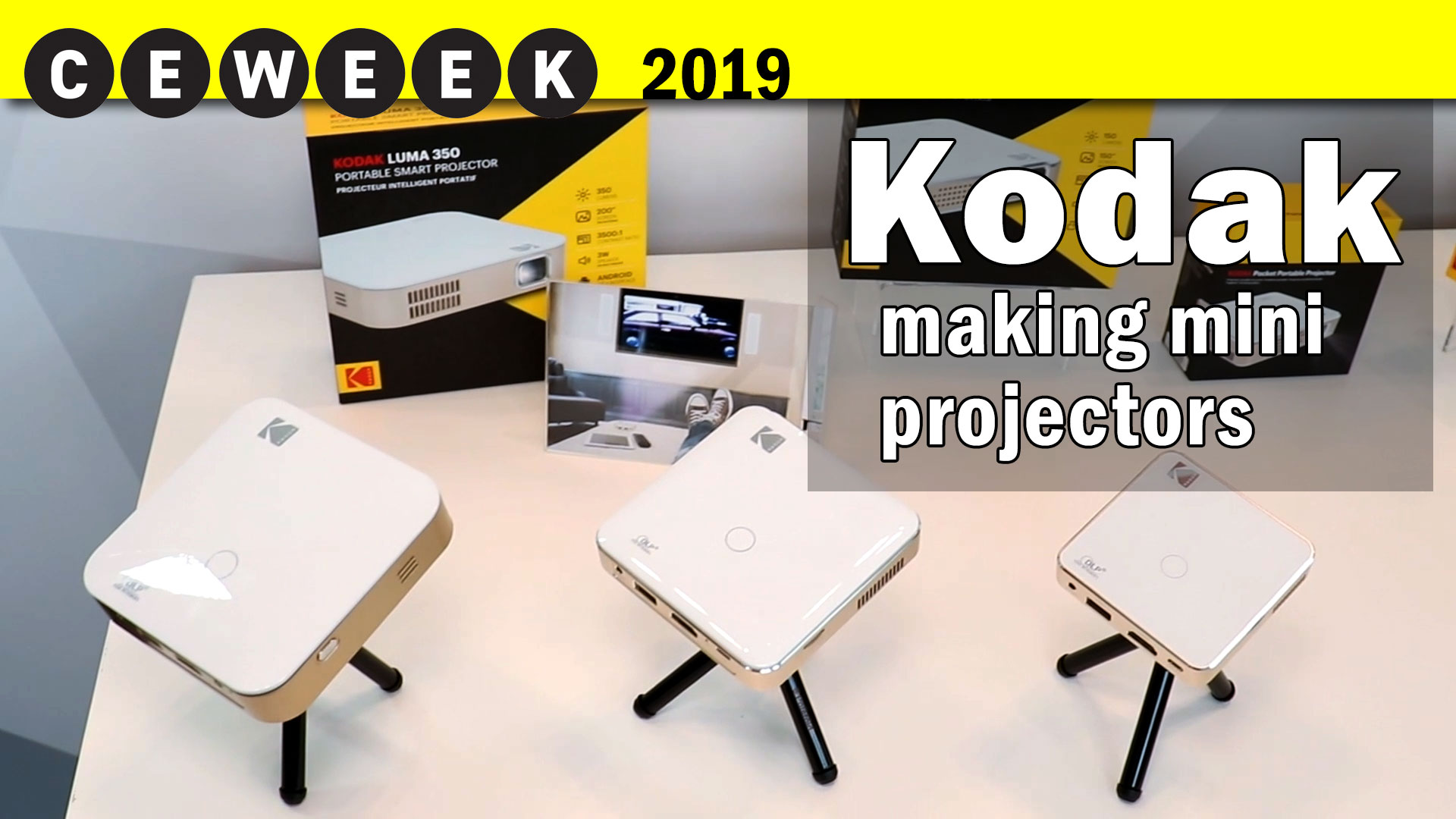 Kodak Luma Projectors @CE Week 2019