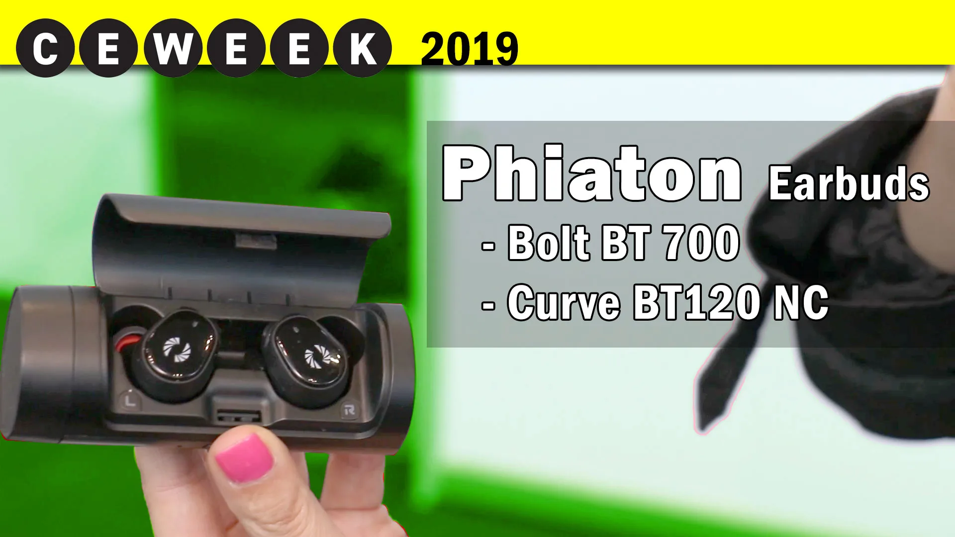Phiaton Earbuds @CE Week 2019