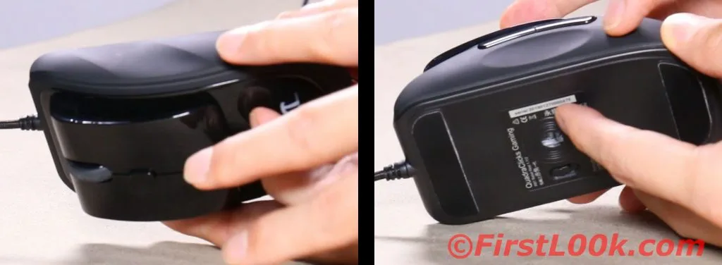 Mouse side grips