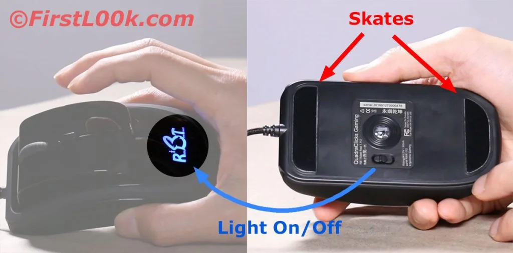Skates & light switch