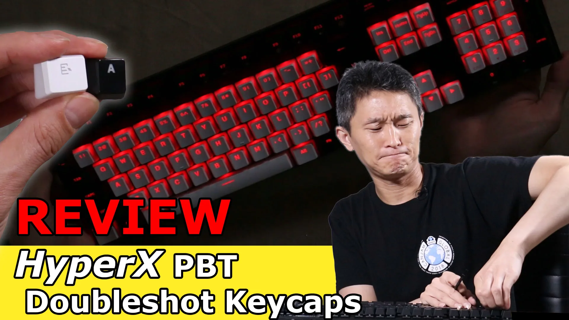 HyperX PBT Doubleshot Keycaps