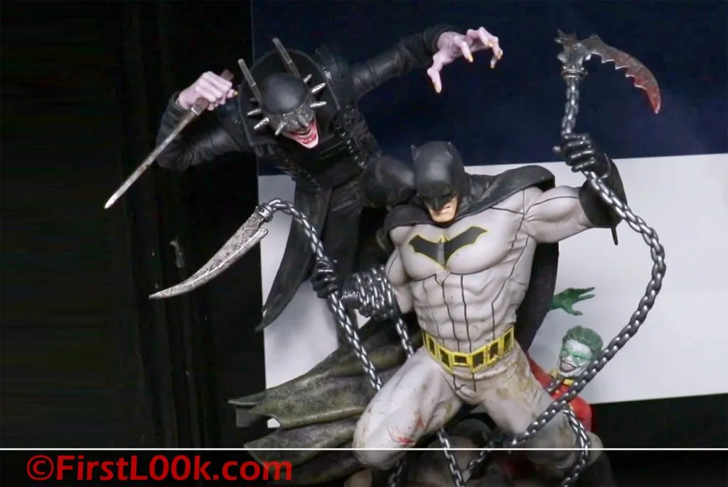 DC Direct Batman Who Laughs vs Batman