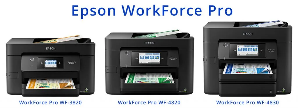 Epson WorkForce Pro - WF-3920, WF-4820, WF-4830