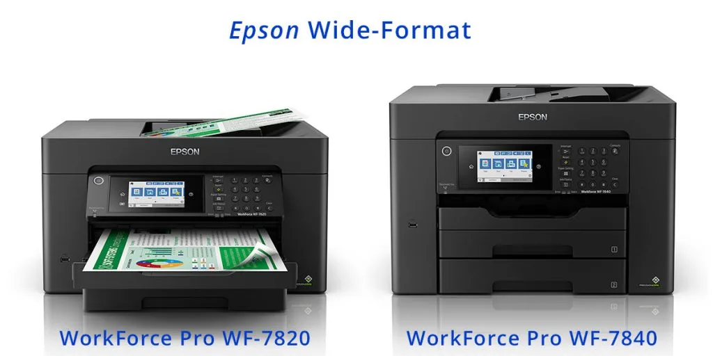 Epson WorkForce-Pro WF-7820, WF-7840 Wide-Format Printers