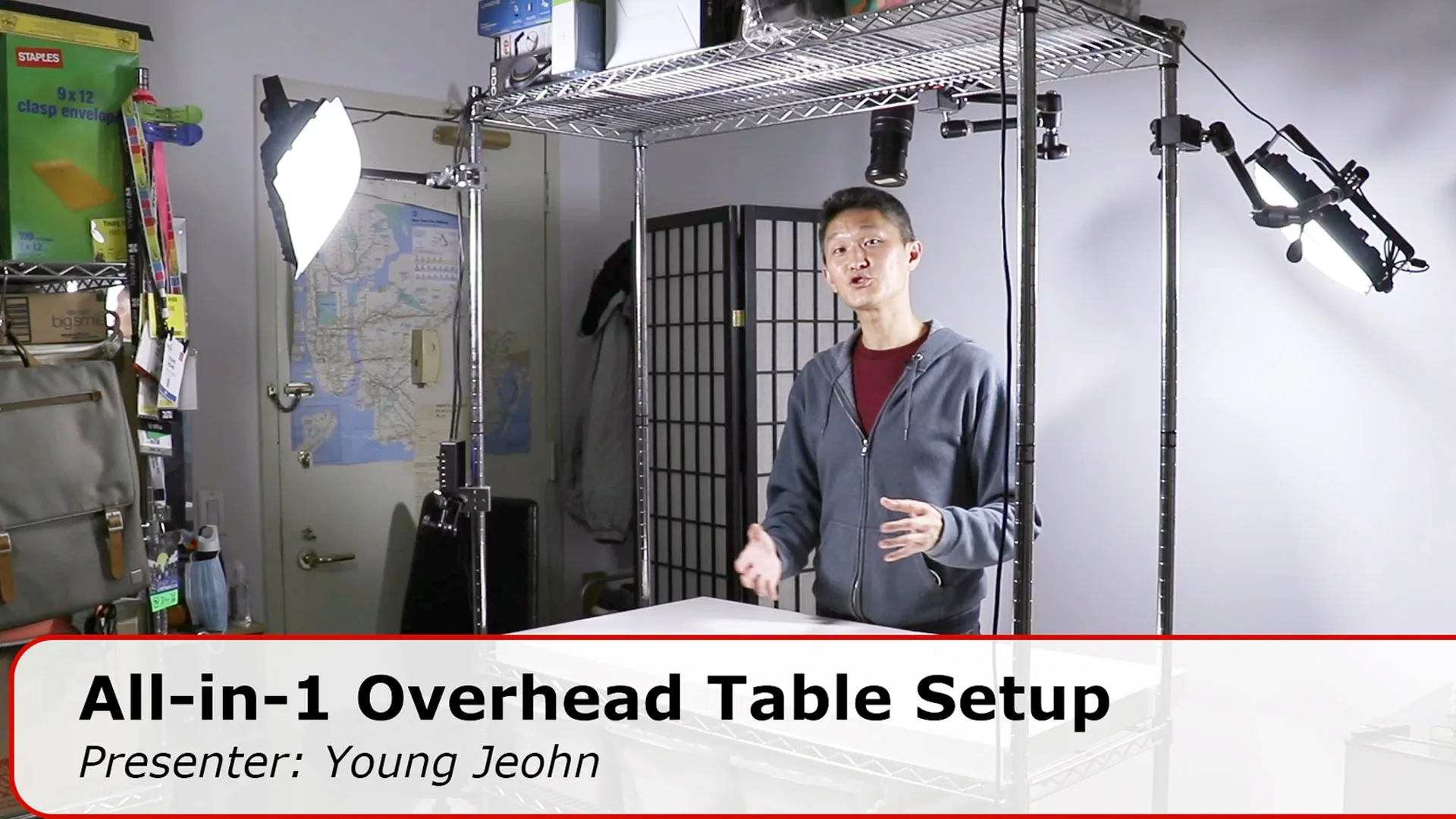 Overhead Video Table