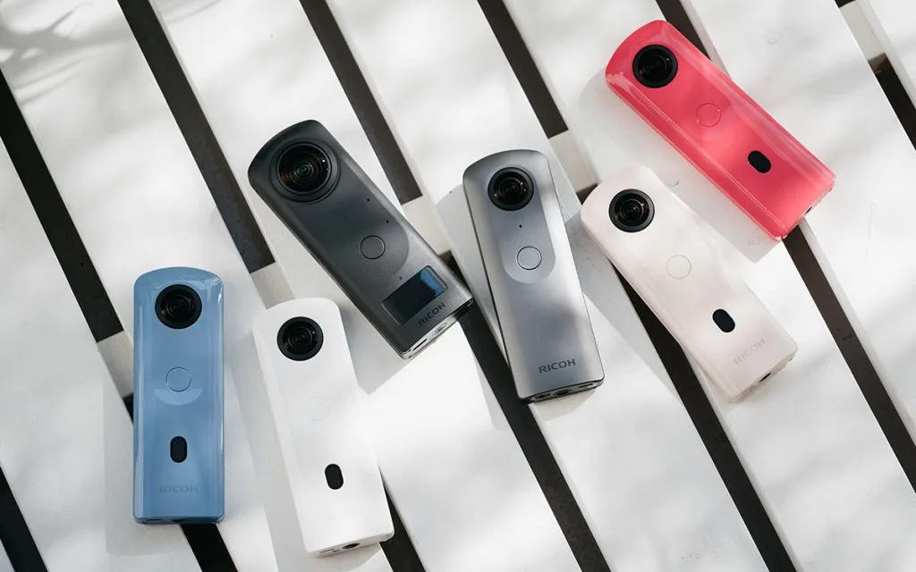Ricoh Theta 360 cameras