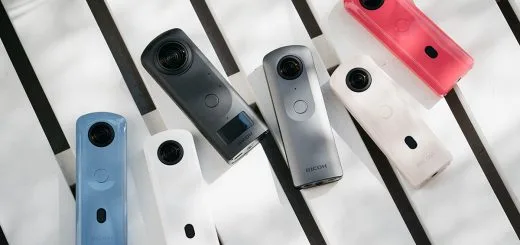 Ricoh Theta 360 cameras