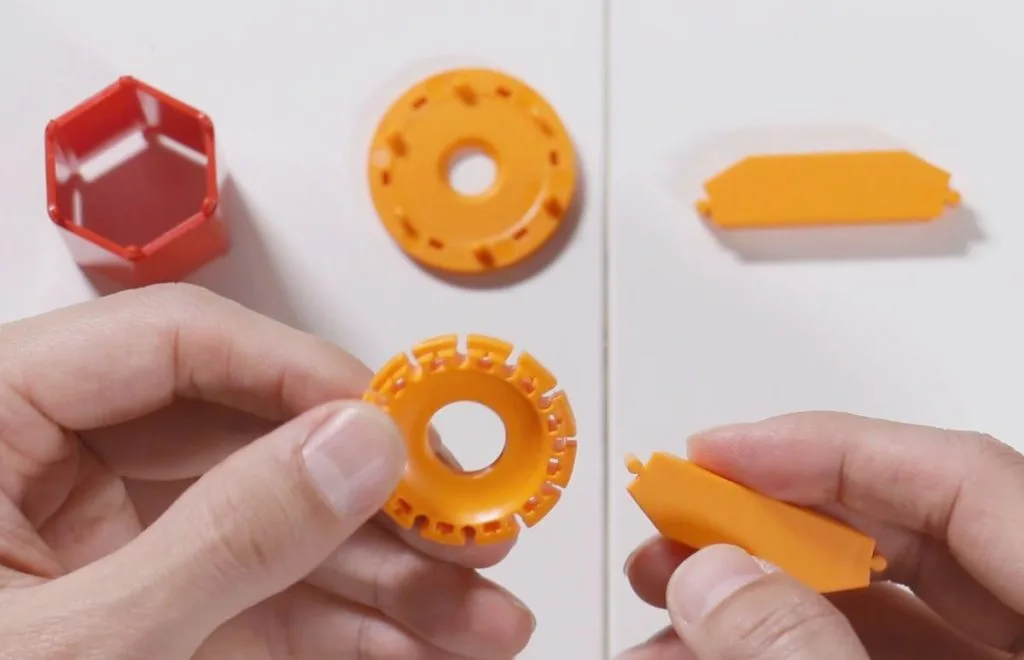 Geomag Mechanics pieces