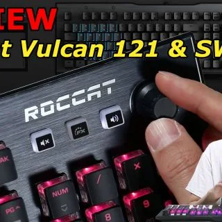 Roccat Vulcan 121 keyboard