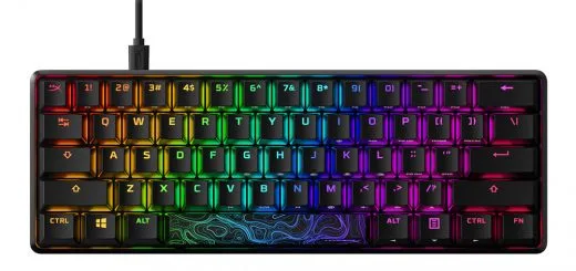 HyperX Alloy Origins 60 - top view