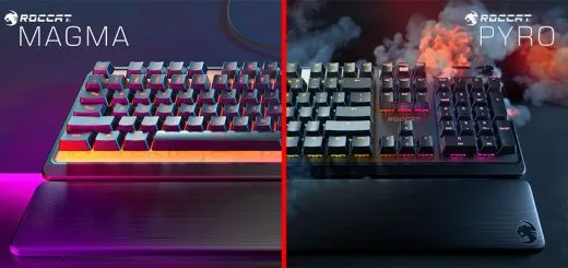 Roccat Magma & Pyro Gaming Keyboards