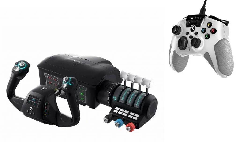 Roccat Recon Xbox controller & VelocityOne Flight controls