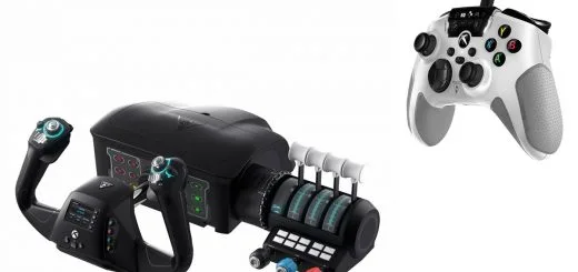 Roccat Recon Xbox controller & VelocityOne Flight controls