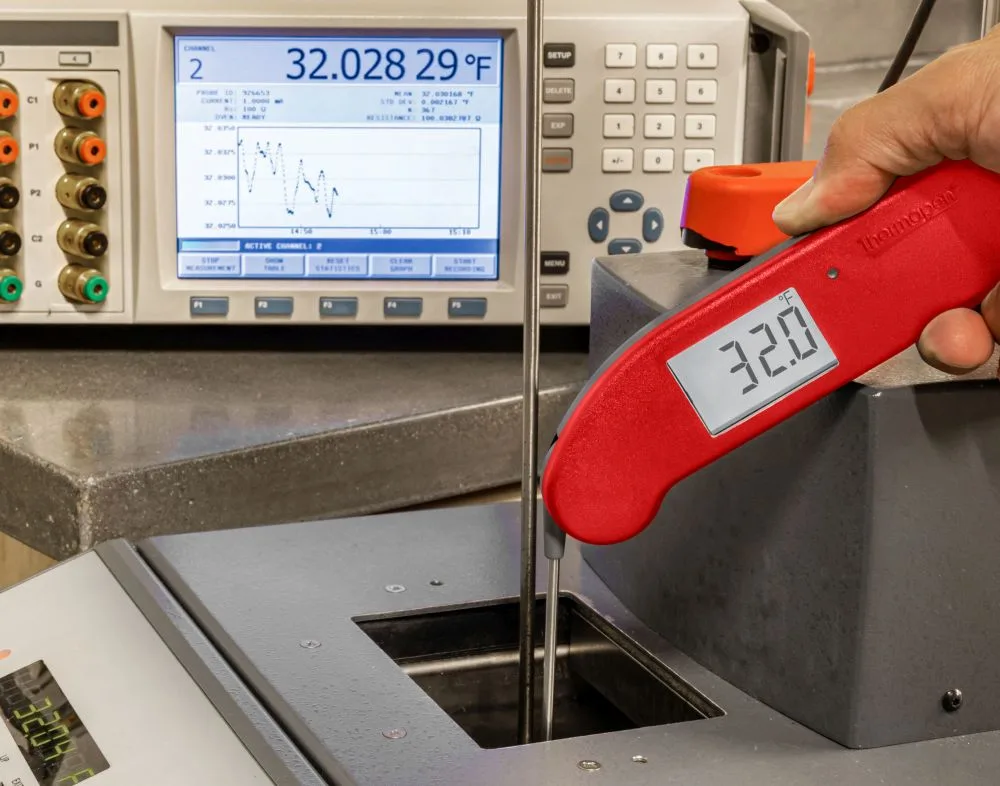 Thermapen ONE testing lab