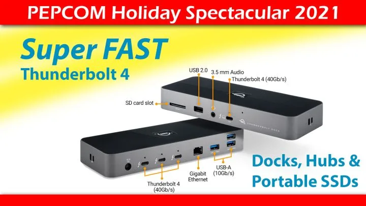 OWC Docks & SSDs -Pepcom 2021