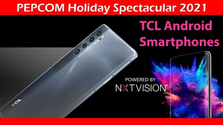 TCL 20 Series smartphones -Pepcom 2021
