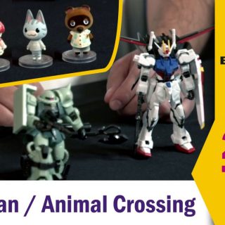 Gundam Shokugan and Animal Crossing