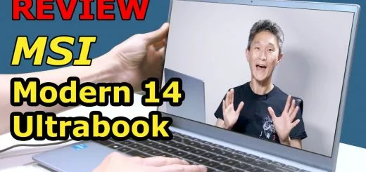 MSI Modern 14 laptop