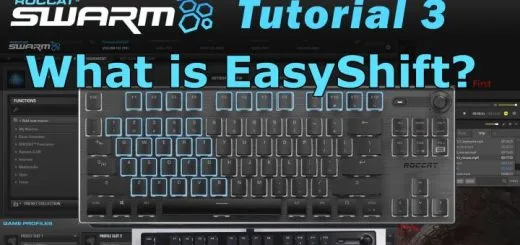 Roccat Swarm Tutorial 3 - EasyShift