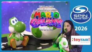 Spinmaster Hatching Yoshi -Super Mario Galaxy Movie