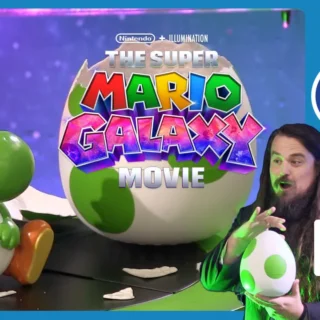 Spinmaster Hatching Yoshi -Super Mario Galaxy Movie