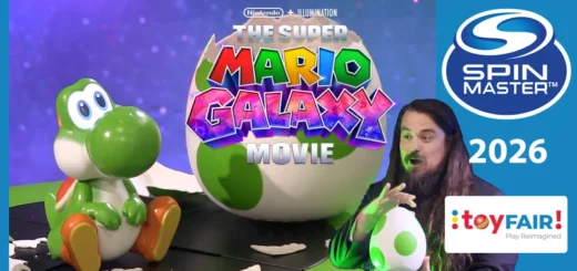 Spinmaster Hatching Yoshi -Super Mario Galaxy Movie