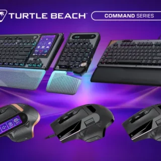 Turtle Beach - Command Series Gaming Keyboards and Mice with Touchscreen