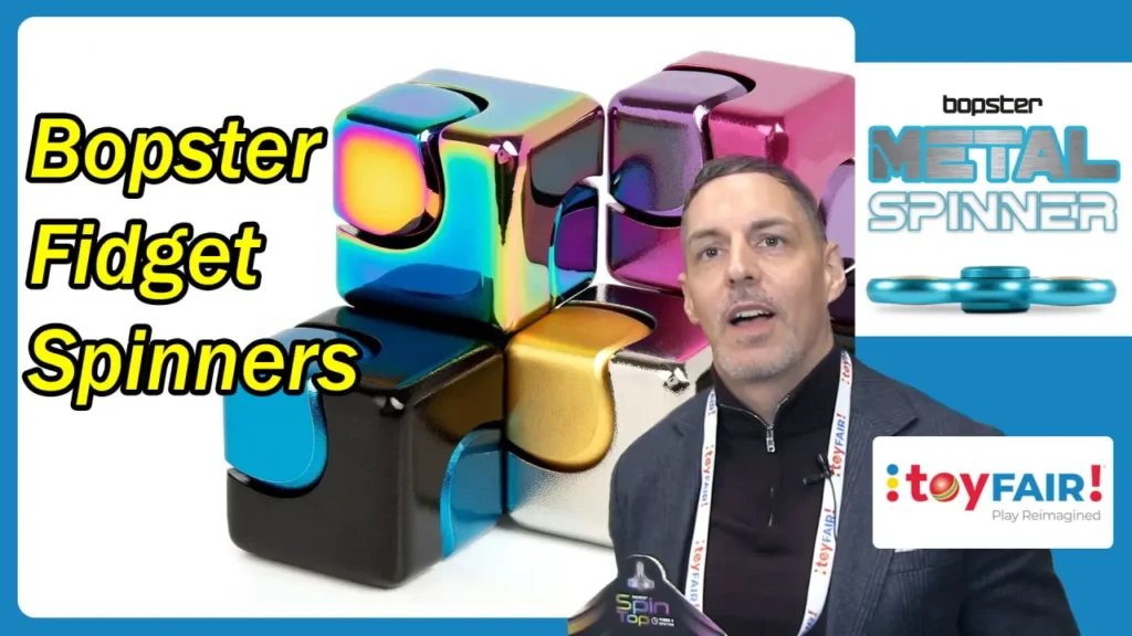 Bopster Fidget Spinners and Clickers @ Toyfair 2026
